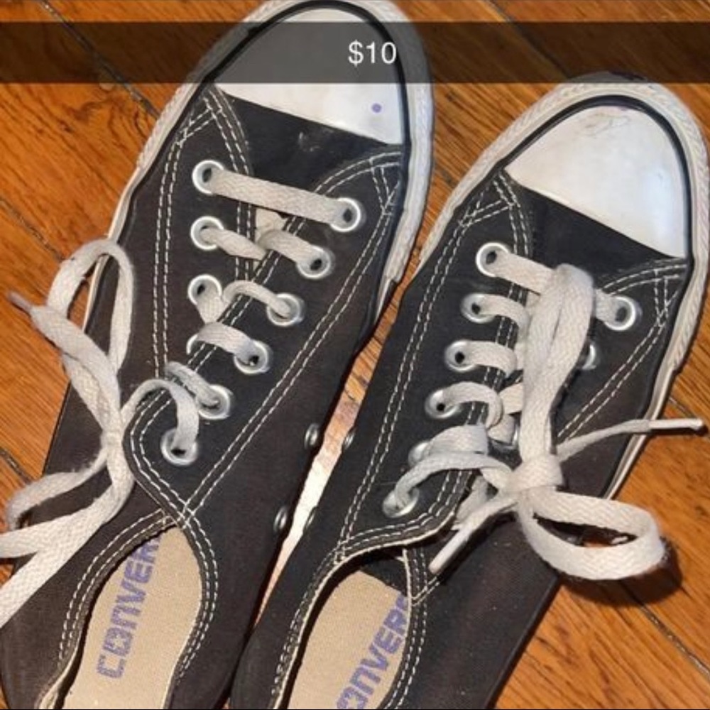 Black converse
